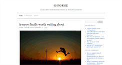 Desktop Screenshot of gforge.se