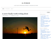 Tablet Screenshot of gforge.se